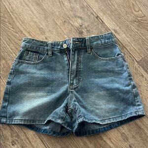 SHEIN Blue Denim Jean Shorts